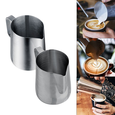 Thickened Stainless Steel Coffee Frothing Pitcher
