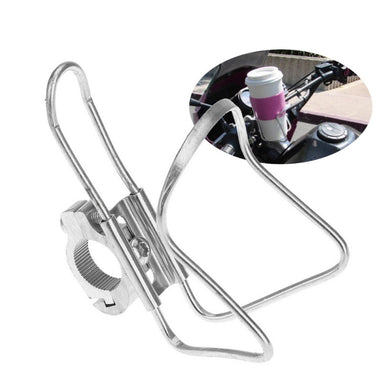 Motorcycle Adjustable Handlebar For Water and Coffee Bottle