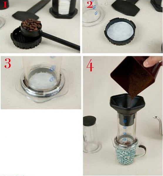 Aeropress style Coffee Maker